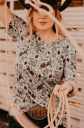 Not My First Rodeo Scrub Top