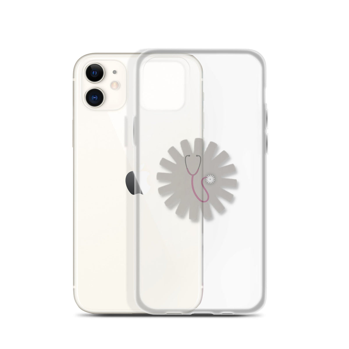 Spurrin' Scrubs- Clear Case for iPhone®