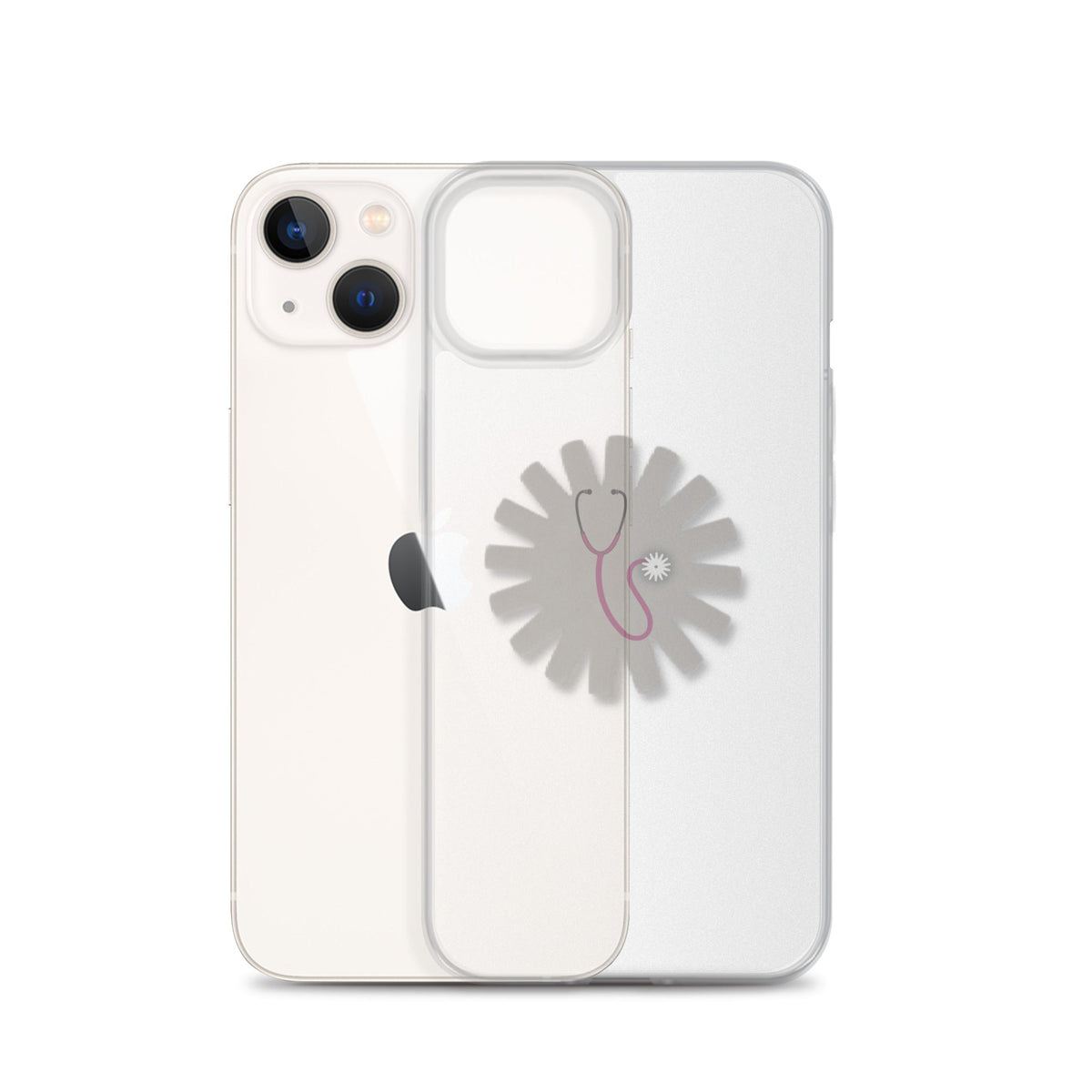 Spurrin' Scrubs- Clear Case for iPhone®