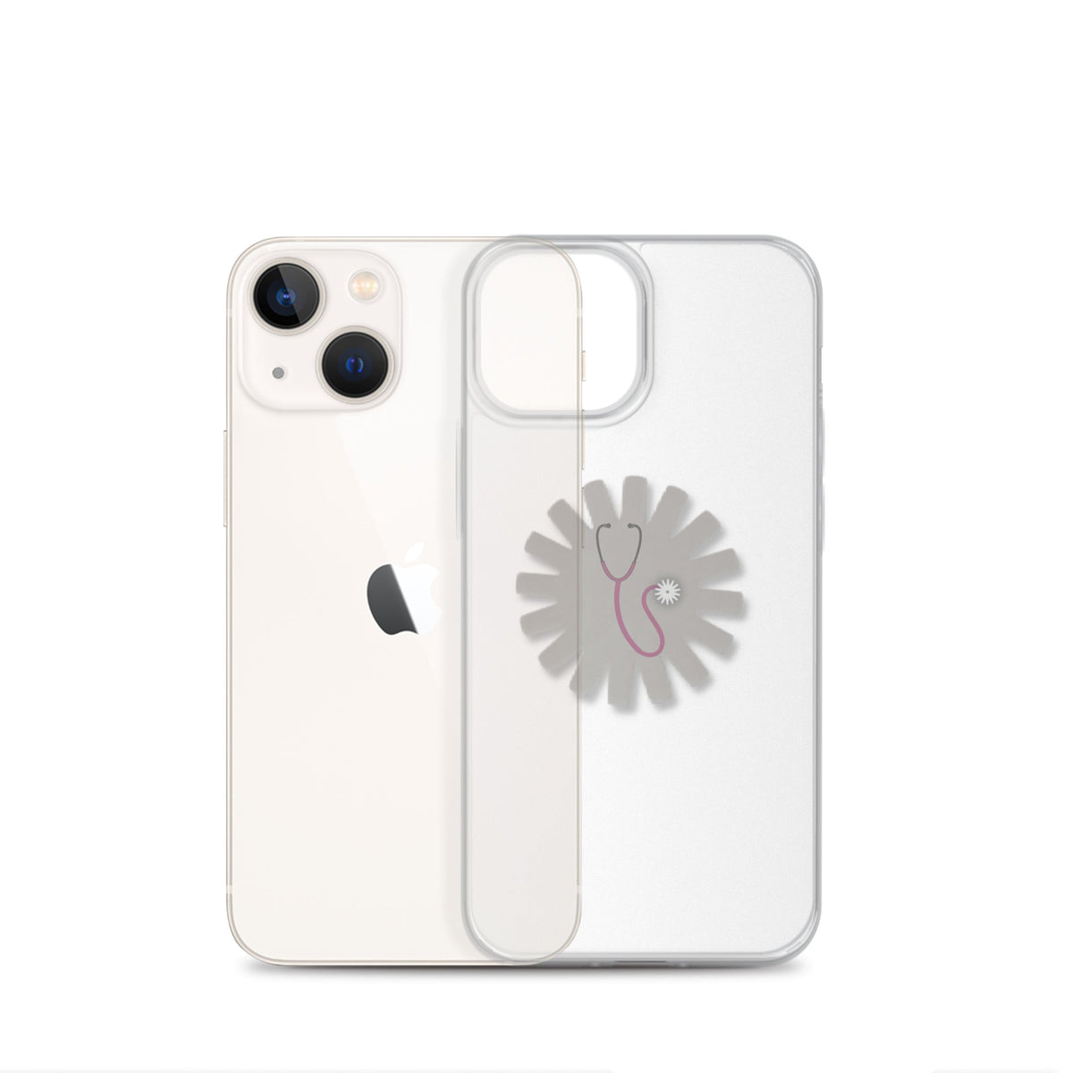 Spurrin' Scrubs- Clear Case for iPhone®