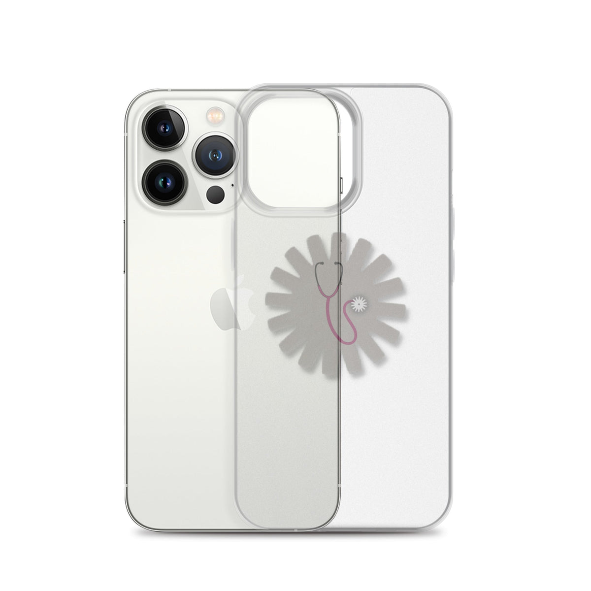 Spurrin' Scrubs- Clear Case for iPhone®