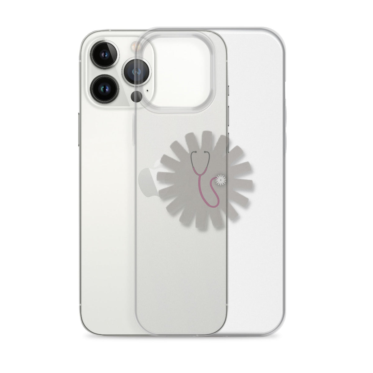 Spurrin' Scrubs- Clear Case for iPhone®