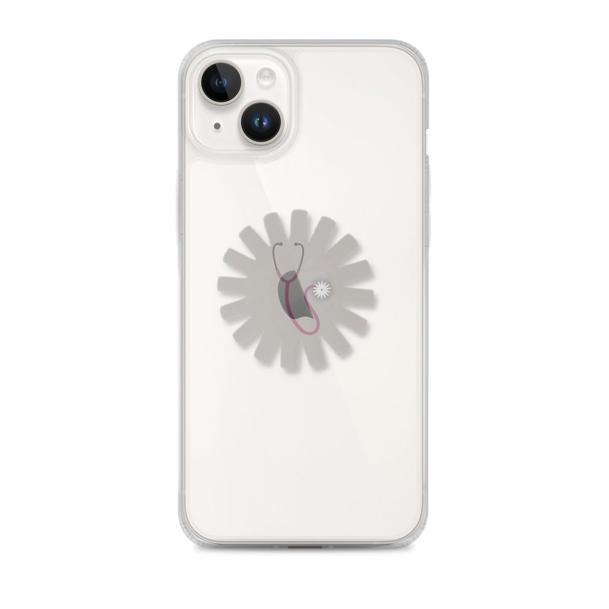 Spurrin' Scrubs- Clear Case for iPhone®
