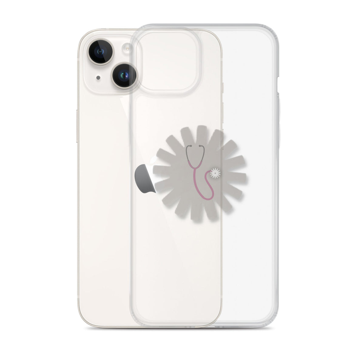 Spurrin' Scrubs- Clear Case for iPhone®
