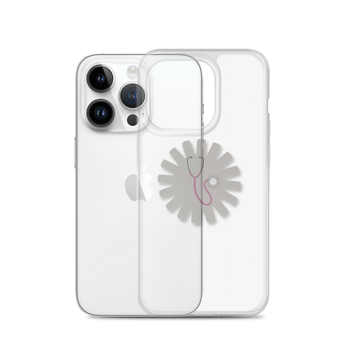 Spurrin' Scrubs- Clear Case for iPhone®