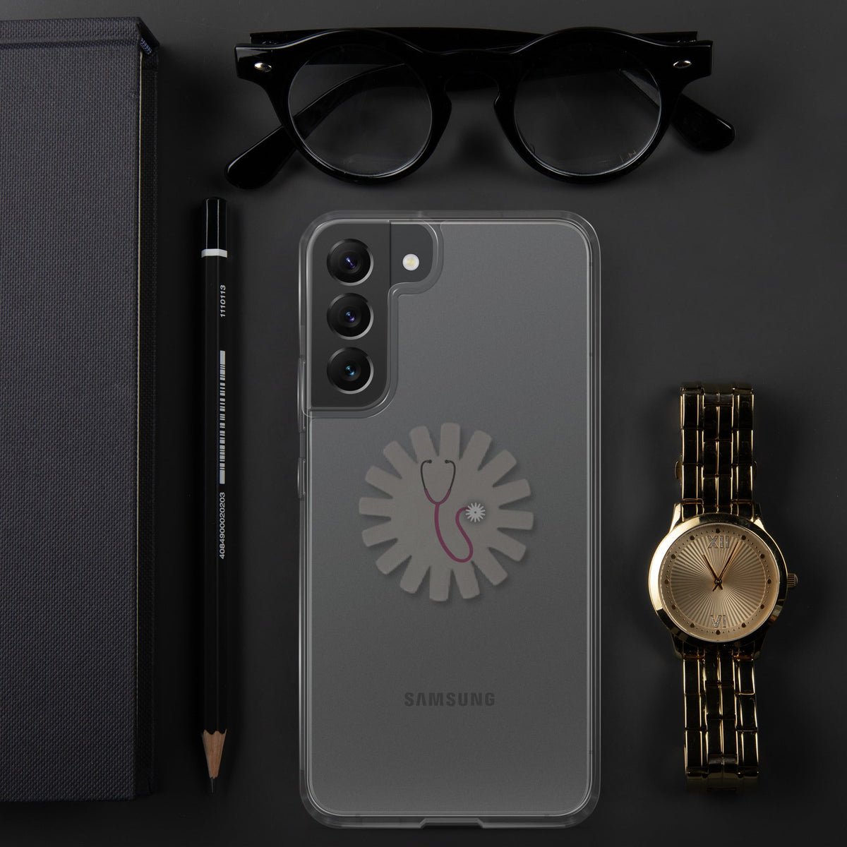 Spurrin' Scrubs- Clear Case for Samsung®