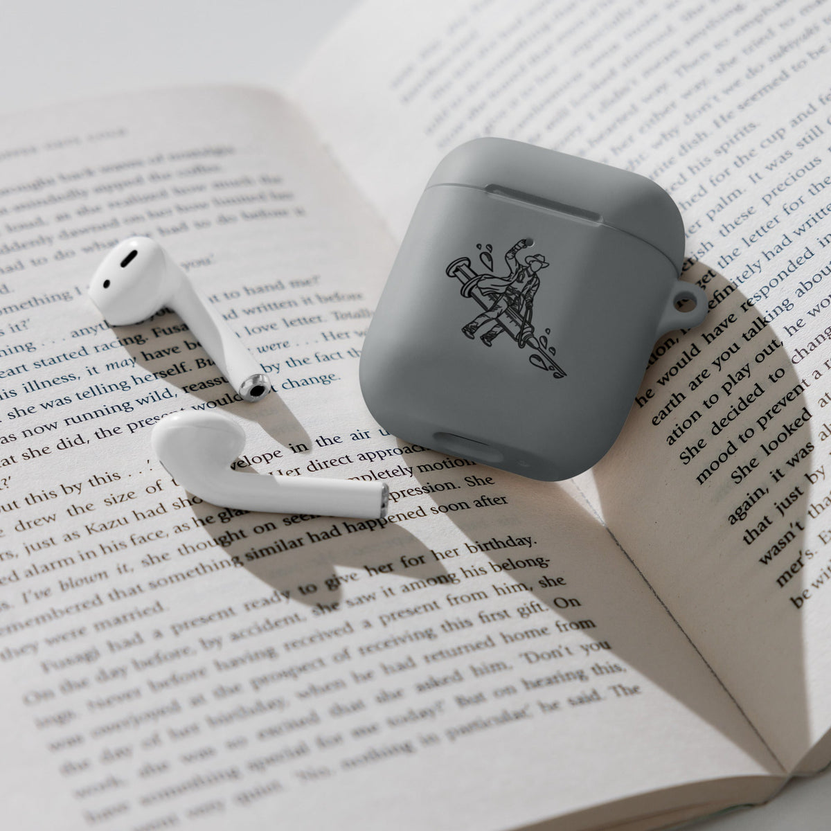 TWNM- Rubber Case for AirPods®- Light Colors