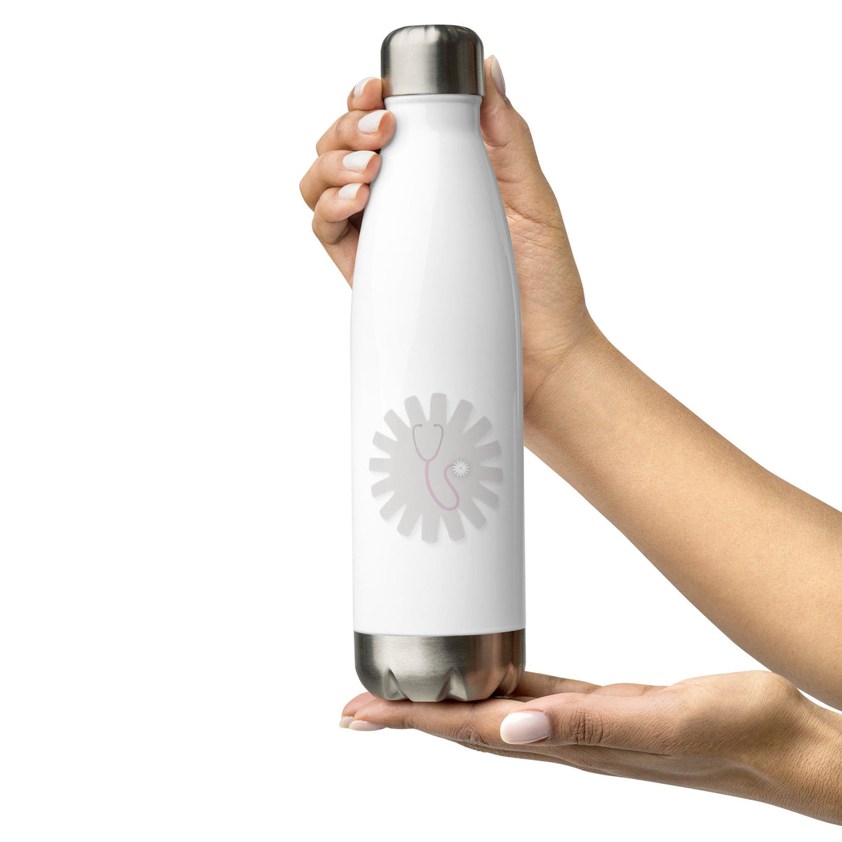 Spurrin' Scrubs- Stainless steel water bottle