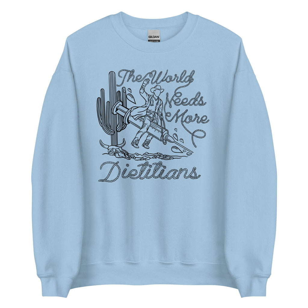 TWNM- Dietitians Unisex Crewneck Light Colors