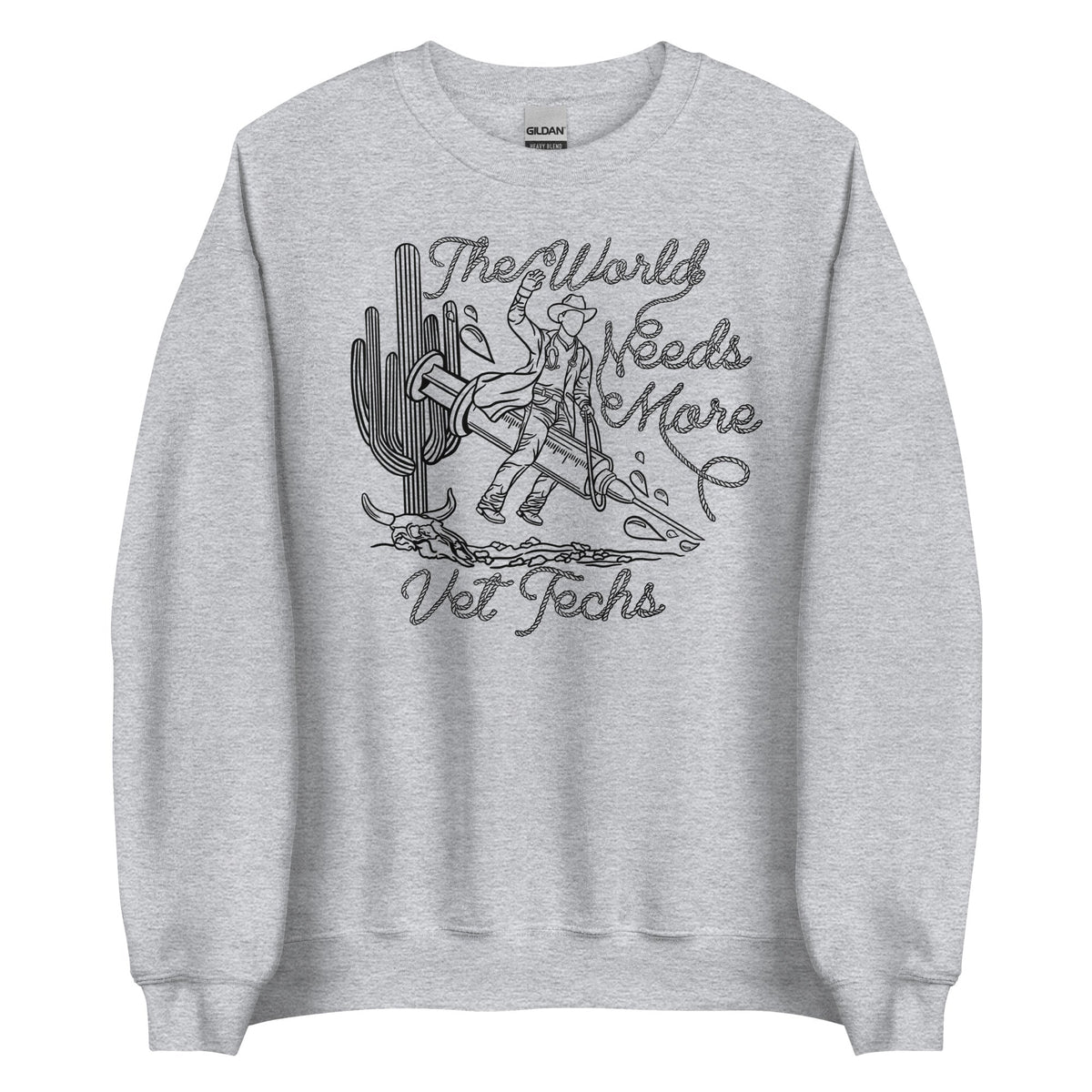 TWNM- Vet Techs Unisex Sweatshirt Light Colors