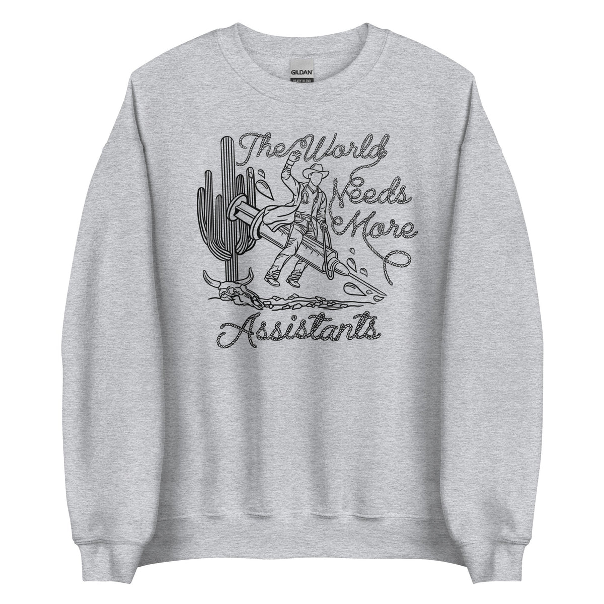 TWNM- Assistants Unisex Crewneck Light Colors