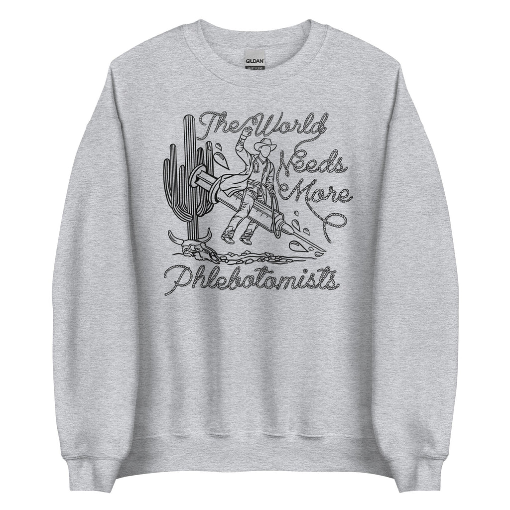 TWNM- Phlebotomists Unisex Crewneck Light Colors