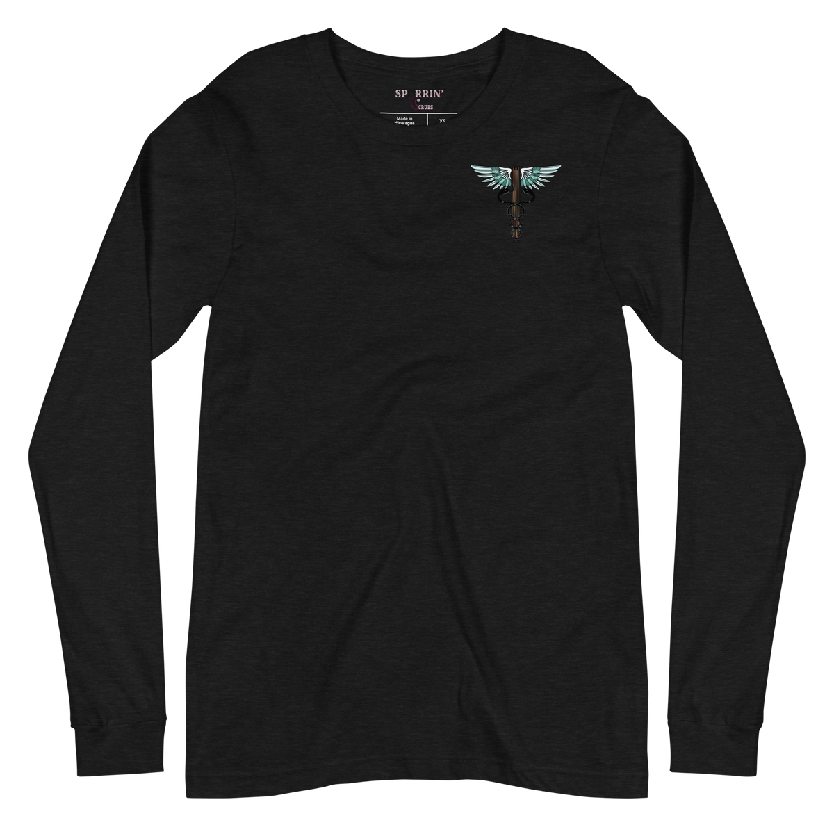 Support Your Local- Unisex Long Sleeve Tee Dark Colors