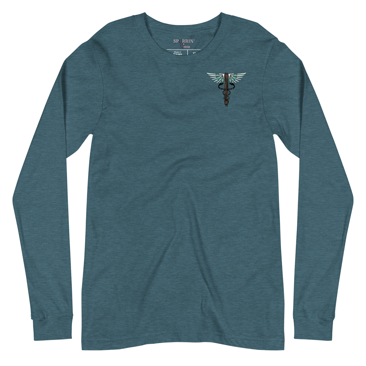 Support Your Local- Unisex Long Sleeve Tee Dark Colors