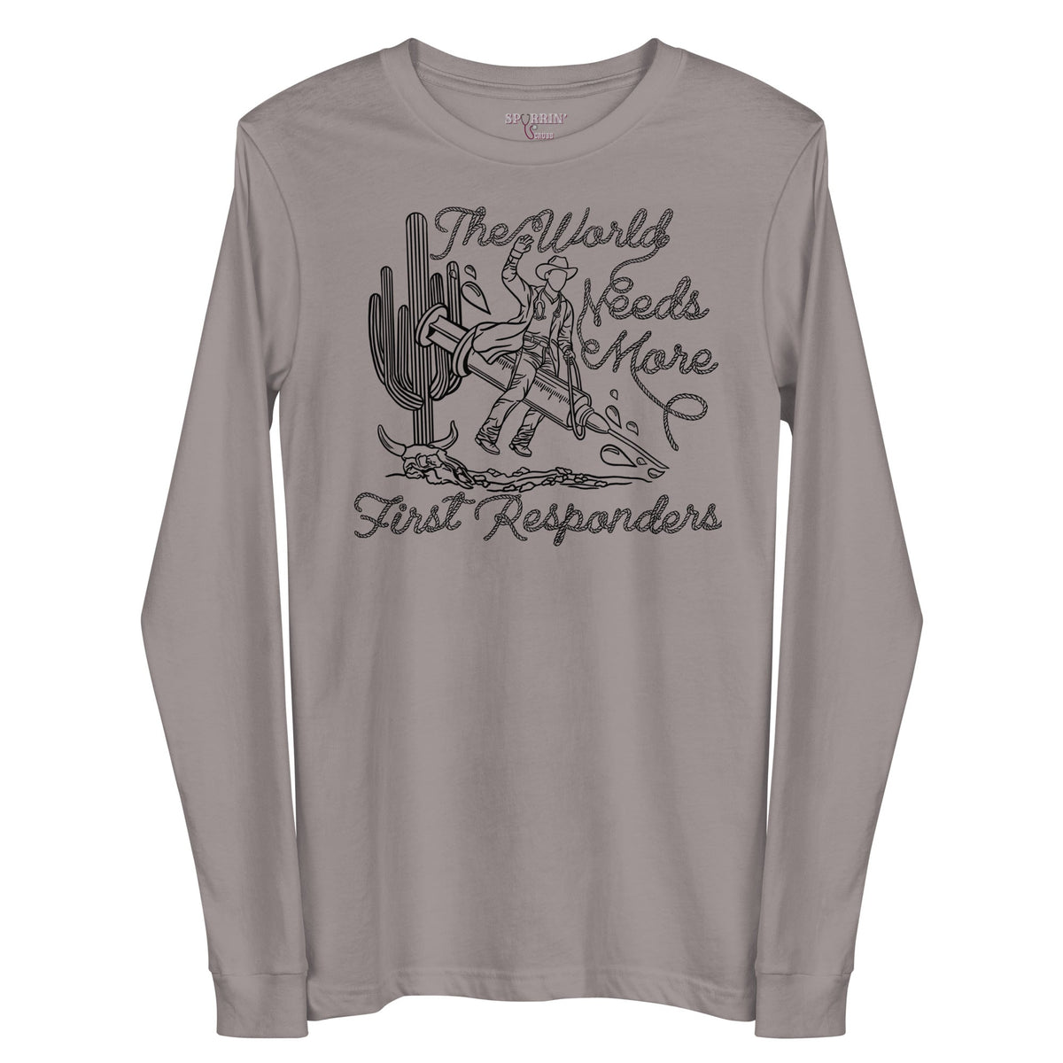 TWNM- First Responders Long Sleeve T-Shirt Light Colors