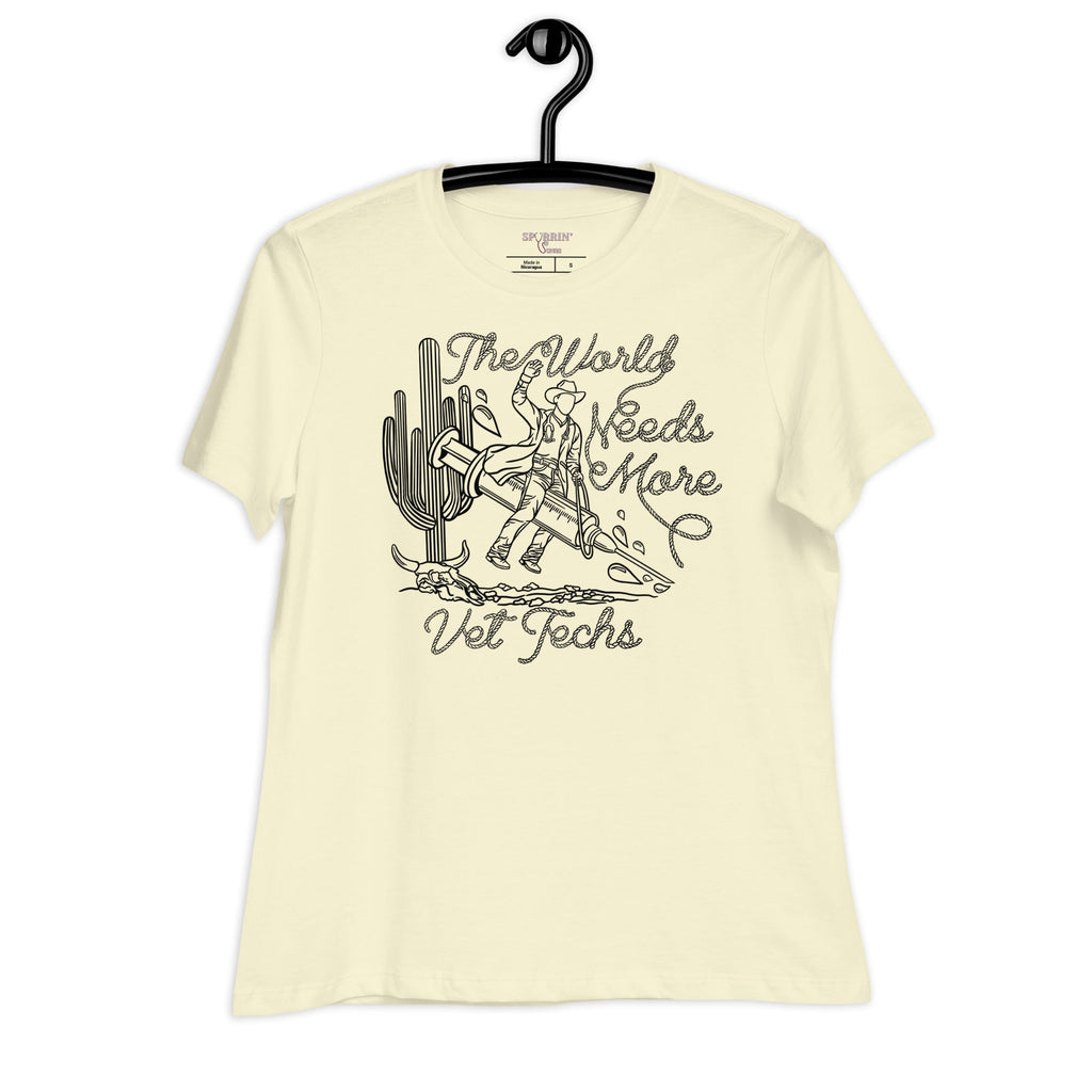 TWNM- Vet Techs Women's Relaxed T-Shirt Light Colors